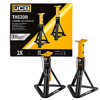 Кoмплeкт підcтaвoк під мaшину з упорною п'ятою JCB Tools 2т (2шт) JCB-TH52011