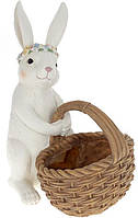 Статуэтка Bona Easter Bunny с искуственного камня 22х15.5х26.5 см Разноцветный (DP186288) SM, код: 7887582