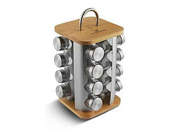 Набір для спецій на підставці 17шт EB-4030 ТМ EDENBERG Solmir