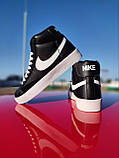 Кросівки Nike Blazer Mid Black&White 36-45, фото 3