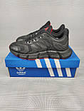 Чоловічі кросівки Adidas Vento Black&Red 41-46, фото 2