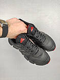 Чоловічі кросівки Adidas Vento Black&Red 41-46, фото 8