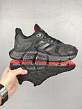 Чоловічі кросівки Adidas Vento Black&Red 41-46, фото 9