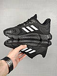 Чоловічі кросівки Adidas Vento Black&White 41-46, фото 10