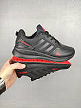 Чоловічі кросівки Adidas Glide Black&Red 41-46, фото 7