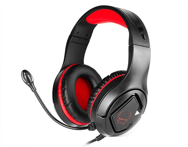 Гарнітура REAL-EL GDX-7590 Black/Red, фото 1
