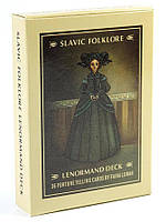 Таро карты, карти для гадания Славянский Ленорман Slavic Folklore Lenormand Tarot 36шт
