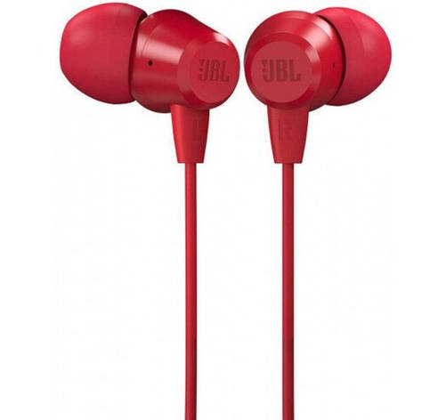 Гарнітура JBL C50HI Red (JBLC50HIRED), фото 1