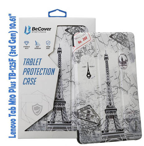 Чохол-книжка BeCover Smart для Lenovo Tab M10 Plus TB-125F (3rd Gen)/K10 Pro TB-226 10.61" Paris (708316), фото 1