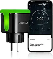 Смарт розетка Wi-Fi GreenSun WLAN Socket Outdoor Smart 16 A, расписания и таймер