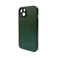 Чохол для смартфона AG Glass Matt Frame Color Logo for Apple iPhone 13 Cangling Green inc trs