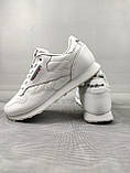 Чоловічі кросівки Reebok Classic White 41-46, фото 6