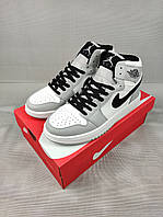 Кросівки Nike Air Jordan 1 Light Smoke Gray Чоловічі 41-45