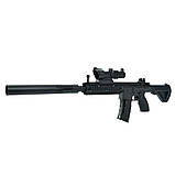 Дитячий автомат на орбізах Орбіган стріляє орбізами Приціл Акумулятор автомат на гелевих кулях 71 см, фото 2