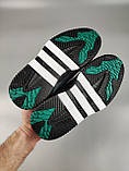 Кросівки Adidas Niteball Black/Green демісезонні, фото 7