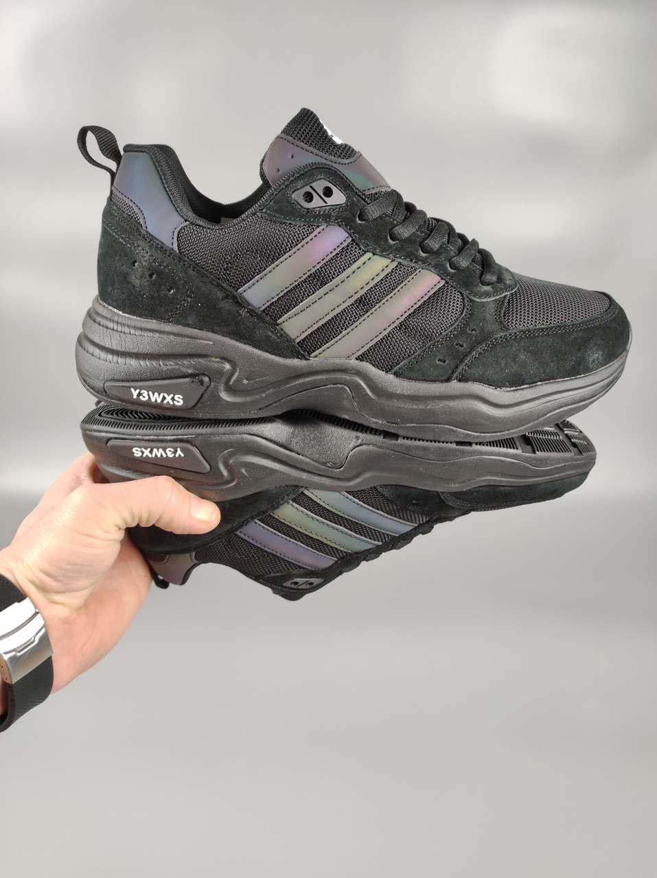 Чоловічі кросівки Adidas Y3WXS Neon Black