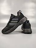 Чоловічі кросівки Adidas Y3WXS Neon Black, фото 10