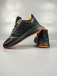 Чоловічі кросівки Adidas Nova Run Black, фото 6