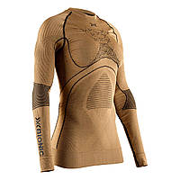 Термофутболка X-Bionic Radiactor 4.0 Shirt Round Neck Long Sleeve Women L Песочный (1068-RA-W NL, код: 8071803
