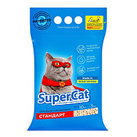 Деревний вбиральний наповнювач для котячого туалету SuperCat СТАНДАРТ