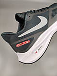 Кросівки чоловічі Nike Running Navy Gray сітка весна літо, фото 4