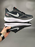 Кросівки чоловічі Nike Running Navy Gray сітка весна літо, фото 9