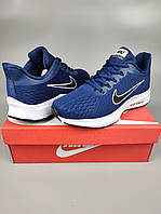 Кросівки чоловічі Nike Running Flygnit Blue сітка весна літо