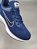 Кросівки чоловічі Nike Running Flygnit Blue сітка весна літо, фото 3