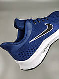 Кросівки чоловічі Nike Running Flygnit Blue сітка весна літо, фото 4