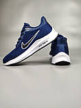 Кросівки чоловічі Nike Running Flygnit Blue сітка весна літо, фото 7