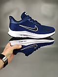 Кросівки чоловічі Nike Running Flygnit Blue сітка весна літо, фото 9