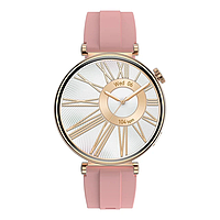 Смарт часы SENBONO HK 41 Gold 1,32" женские умные часы