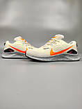 Кросівки чоловічі Nike Pegasus Trail 3 Beige Orange сітка весна літо, фото 7