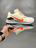 Кросівки чоловічі Nike Pegasus Trail 3 Beige Orange сітка весна літо, фото 9