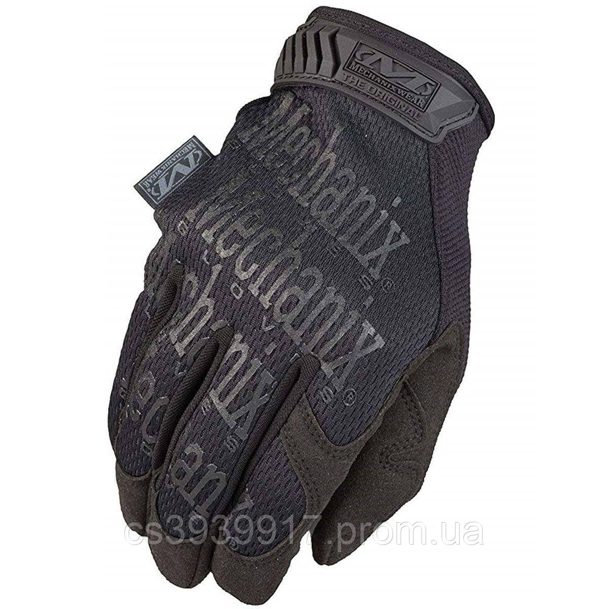 Сенсорні тактичні рукавички Mechanix Wear Original Tactical Gloves,тактичні чорні рукавички для поліції та спецслужб