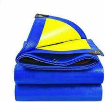 Тент Жовто-синій. "Патріот". Щільність 90 г/м2. Від дощу, снігу для тіні. Посилений край