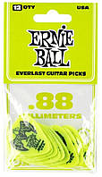 Медиаторы Ernie Ball 9191 Green Everlast Guitar Player's Pack 0.88 mm (12 шт.) IX, код: 6556454