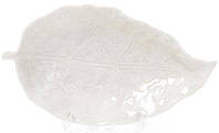 Блюдо Bona сервировочное фарфоровое Белый лист 17х9.8 см DP41072 KB, код: 7426543