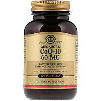 Коэнзим Solgar Megasorb CoQ-10 60 mg 120 Softgels IX, код: 7527148