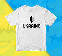 Футболка з патріотичним принтом Кавун UA Ukraine Україна Тризуб Герб України Push IT L EM, код: 8121451