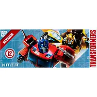 Краски акварельные в картонной упаковке Kite Transformers TF23-041, 12 цветов