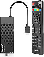 Декодер Haohsat DVB-T2 Pro, звук AC3 HD 1080P H.265 HEVC, 10 біт, підтримка WIFI 2.0, USB/PVR, пульт