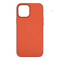 Чехол усиленной защиты MagSafe Silicone Apple iPhone 12 Pro Max Electric Orange EM, код: 8261856