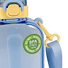 Пляшка-фляга Yes Fusion 750 мл жовто-блакитна, фото 4