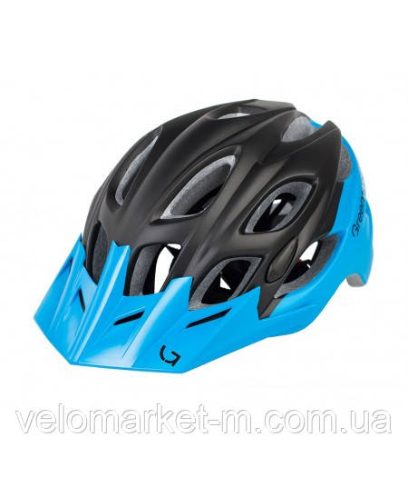 Шолом Green Cycle Enduro розмір 54-58 см чорно-синій