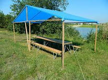 Тенти 60 гр/м2 BLUE