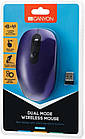 Мышка Bluetooth+Wireless Canyon CNS-CMSW09V Violet USB, фото 5