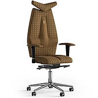 Кресло KULIK SYSTEM JET Ткань с подголовником со строчкой Бронзовый (3-901-WS-MC-0503) NL, код: 1689737