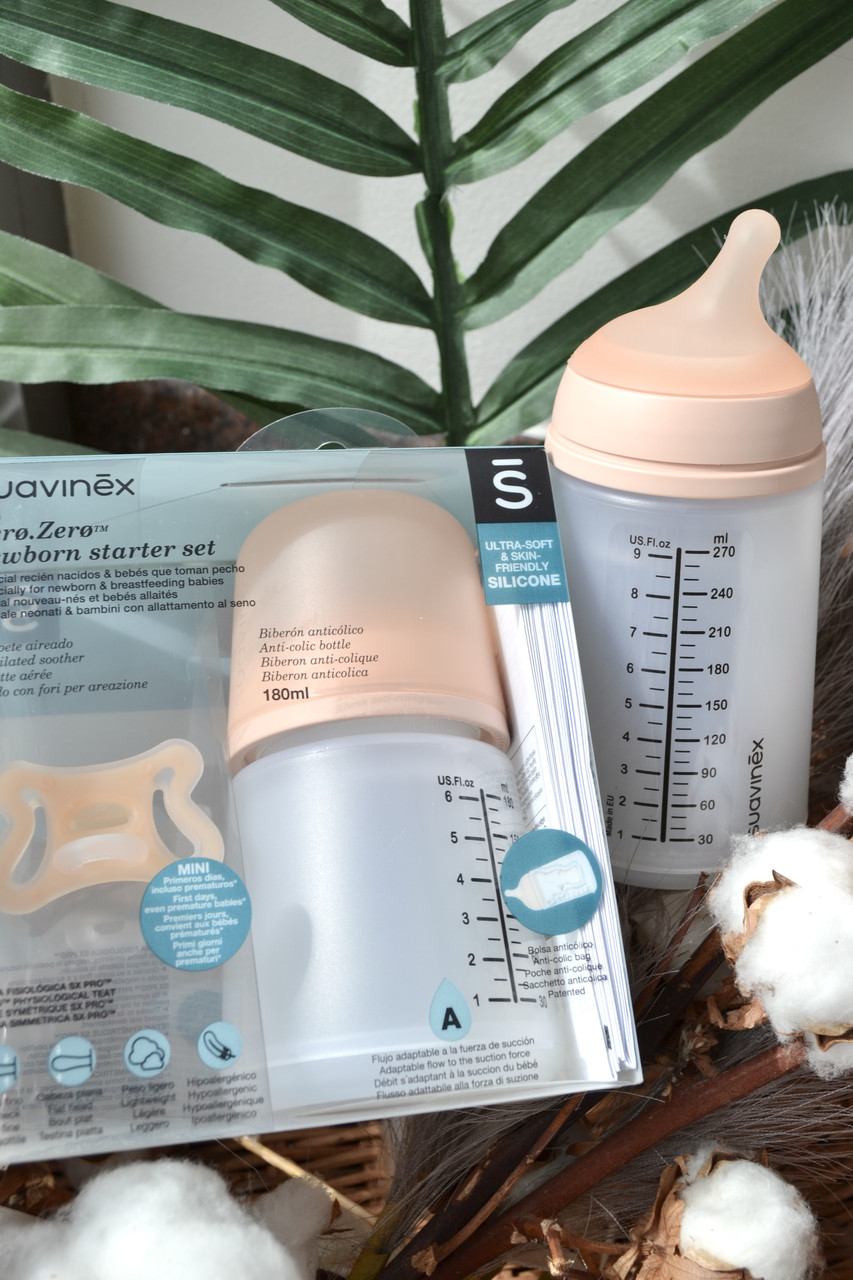 Набір Suavinex Zero. Zero (пляшка 180 мл + пустушка)