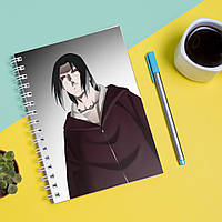 Скетчбук Sketchbook блокнот для рисования с принтом Naruto Наруто Итачи 2 А3 Кавун 48 TH, код: 8301562